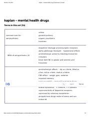 Objective 3 - Identify nursing considerations, including client safety and developing a therapeutic relationship. . Kaplan mental health a quizlet